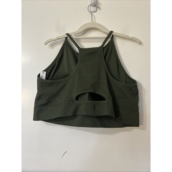 Torrid Feel The Fit Sports Bra Women  Sz 4 Green Active Athletic Workout Gym - Picture 3 of 6